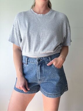 Aerie Waffle Knit Tee